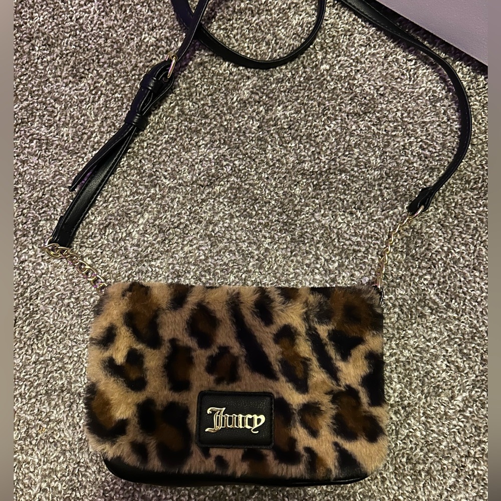 Juicy Couture Cheetah Crossbody Bag